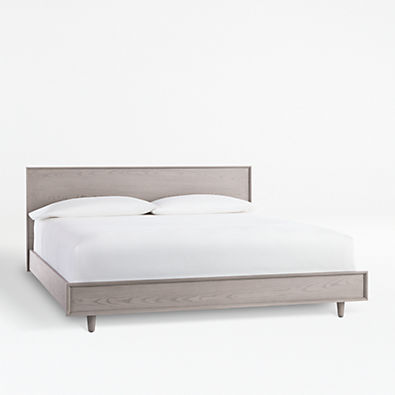 View Tate Stone King Wood Bed details