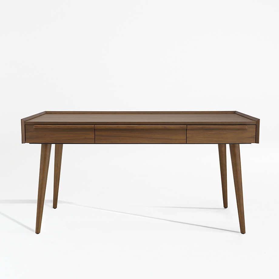 tate 48 walnut desk