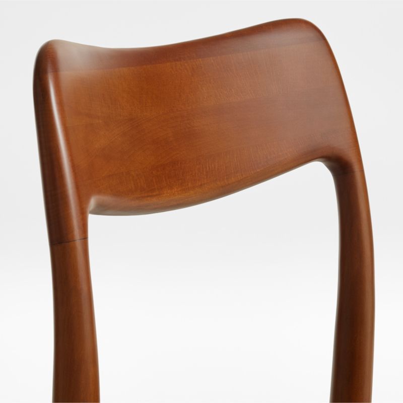 Tate Warm Brown Wood Dining Chair