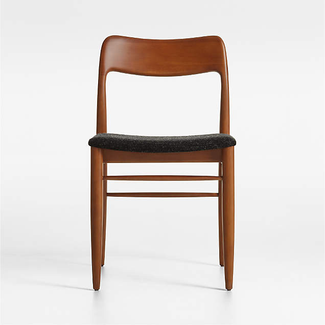 Paolo Natural Wood Dining Chair + Reviews Crate & Barrel