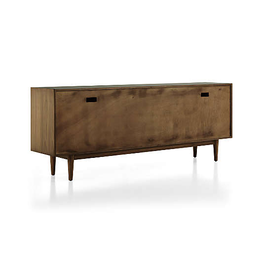 Tate Walnut 80" Storage Media Console