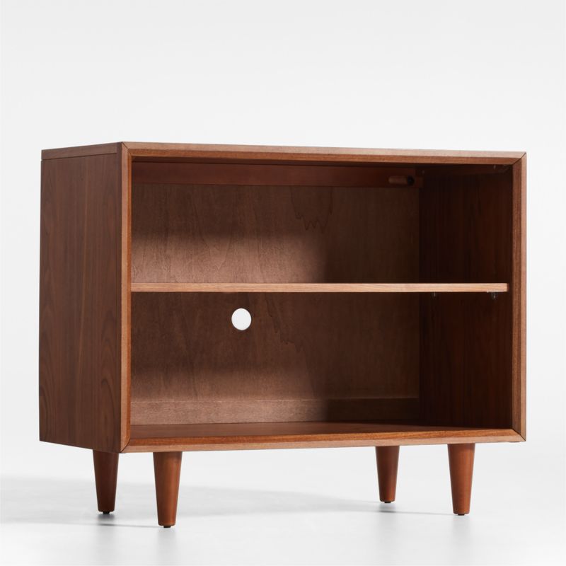 Tatum Walnut Wood 2-Shelf Kids Open Bookcase - image 4 of 8