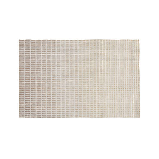 Taupe Ombre 5x8' Viscose Rug