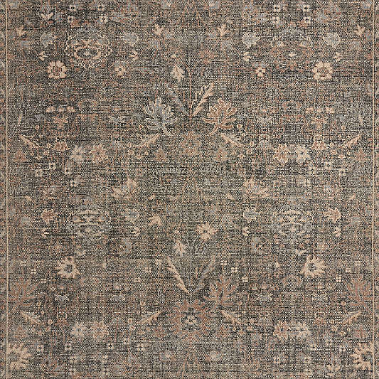 Tavira Performance Traditional Blue Handknotted Area Rug