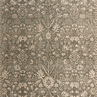 Tavira Performance Traditional Ivory Handknotted Area Rug 8'x10'