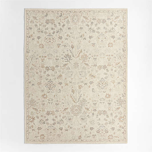 Tavira Performance Traditional Ivory Handknotted Area Rug