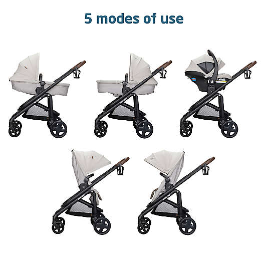 Maxi-Cosi ® Tayla ™ Max Desert Wonder 5-in-1 Modular Travel System Stroller/Baby Car Seat