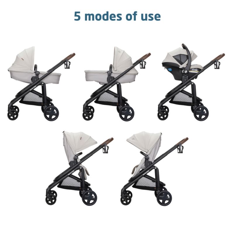 Maxi-Cosi ® Tayla ™ Max Desert Wonder 5-in-1 Modular Travel System Stroller/Baby Car Seat