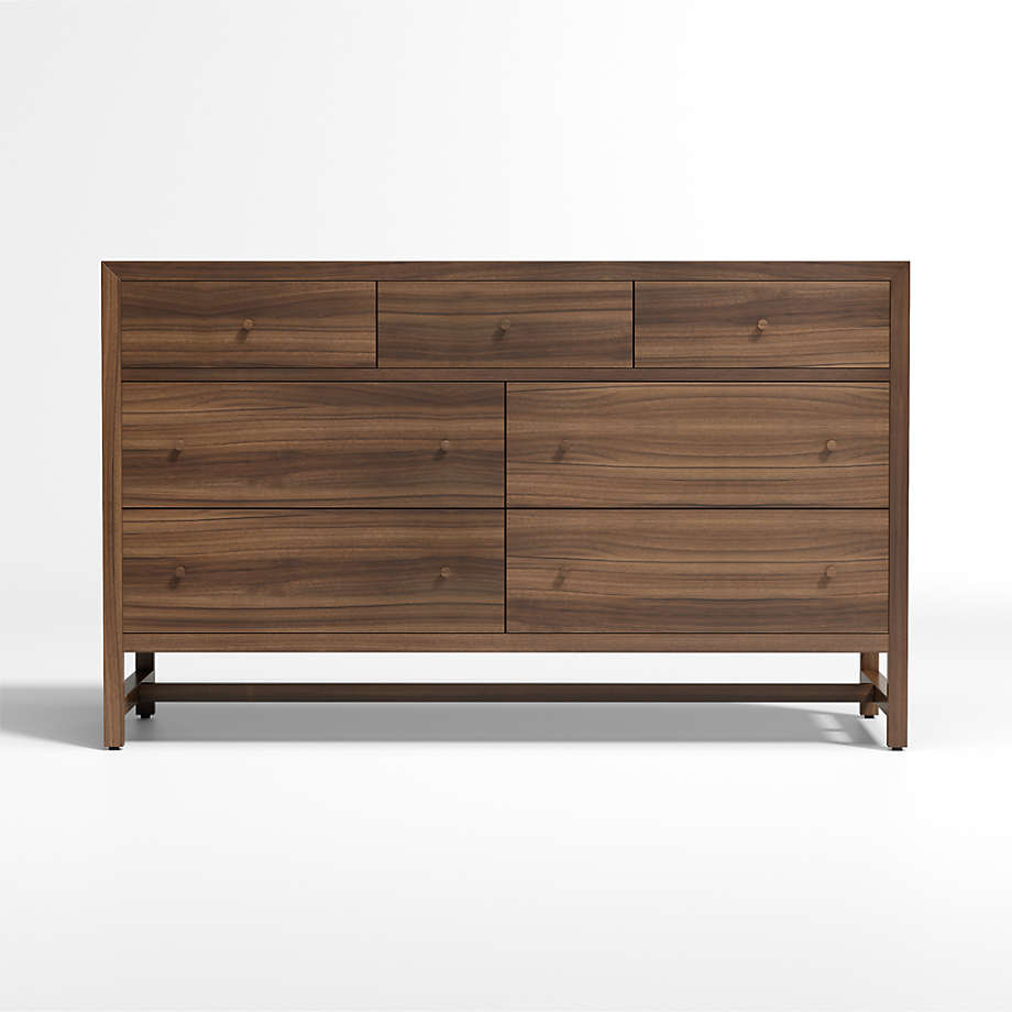 Crate Barrel Taylor Walnut Crib The Shops at Willow Bend