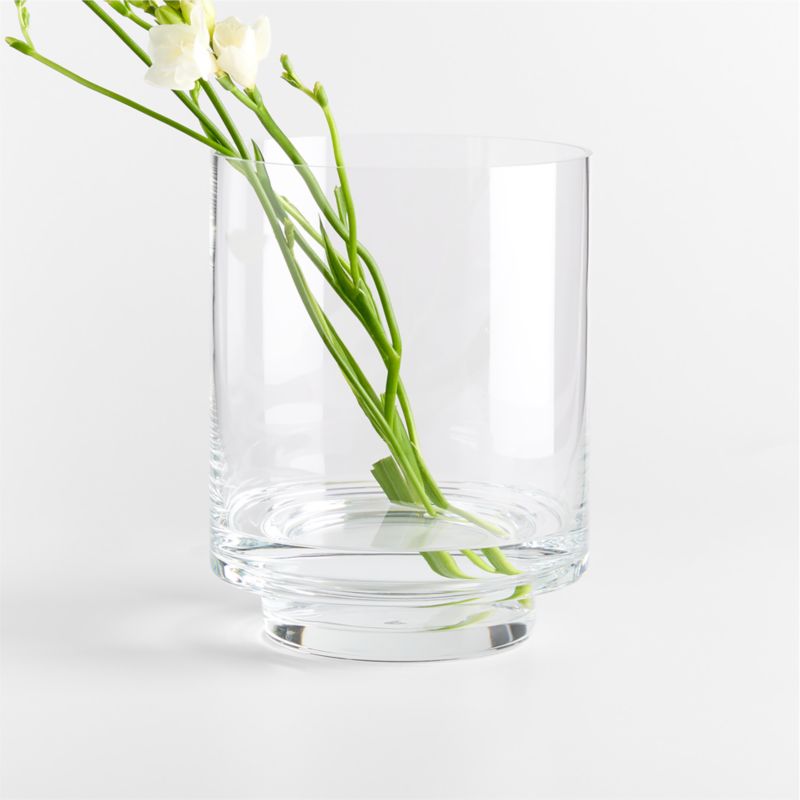 Taylor Clear Glass Hurricane Candle Holder, Medium 9" - image 5 of 8