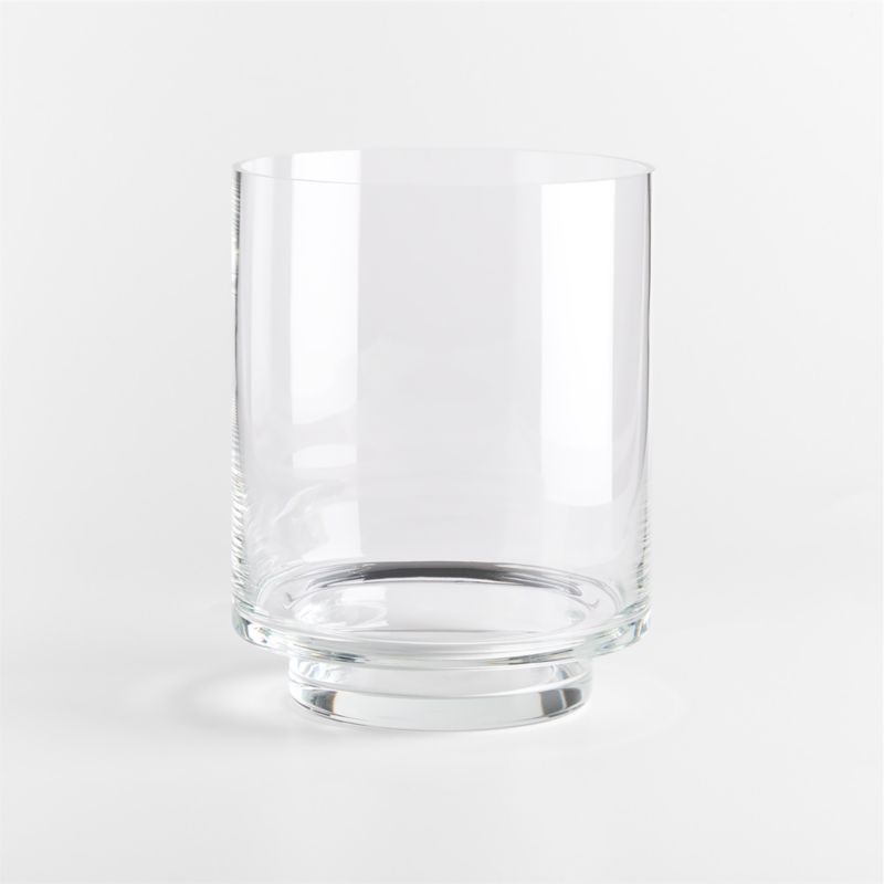Taylor Clear Glass Hurricane Candle Holder, Medium 9" - image 7 of 8
