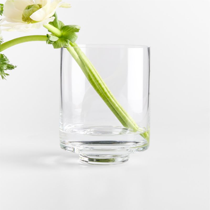 Taylor Clear Glass Hurricane Candle Holder, Small 6" - image 5 of 8