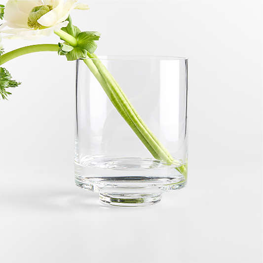 Taylor Clear Glass Hurricane Candle Holders