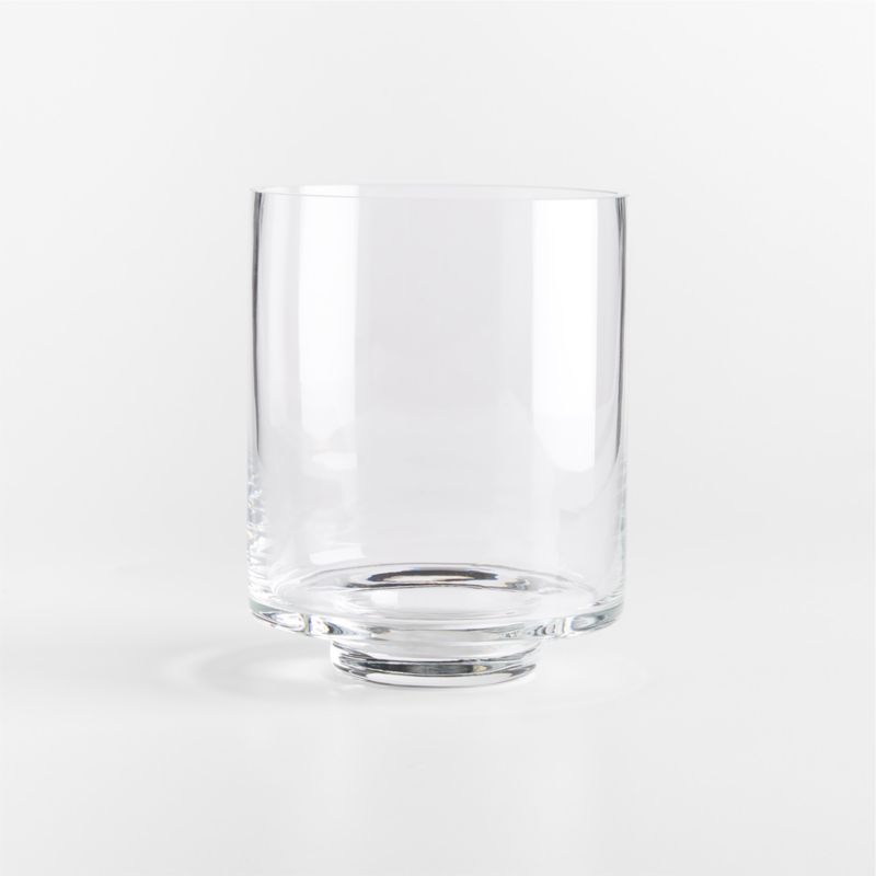 Taylor Clear Glass Hurricane Candle Holder, Small 6" - image 7 of 8