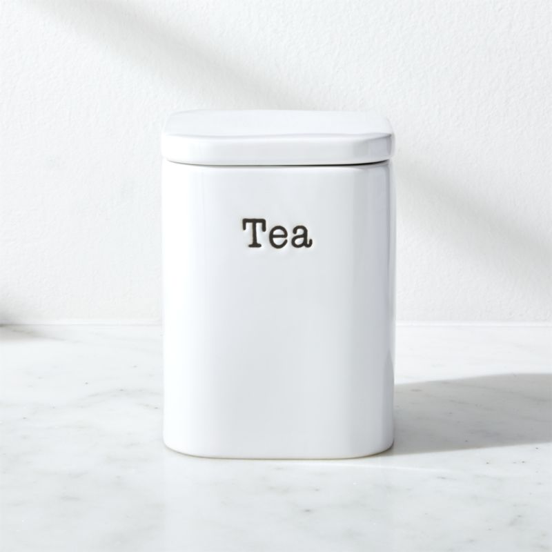 Tea Storage Canister + Reviews Crate & Barrel Canada