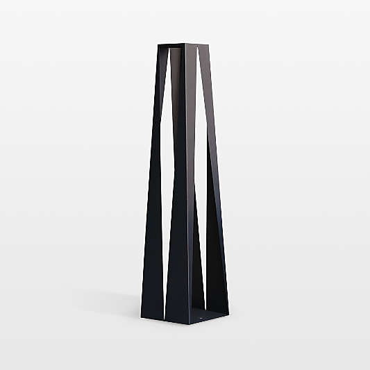 Teatree Cafe Metal LED Solar Outdoor Lantern 50"