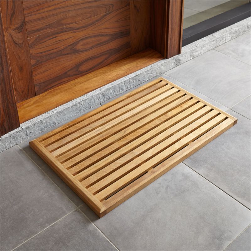 teak bath mat canada