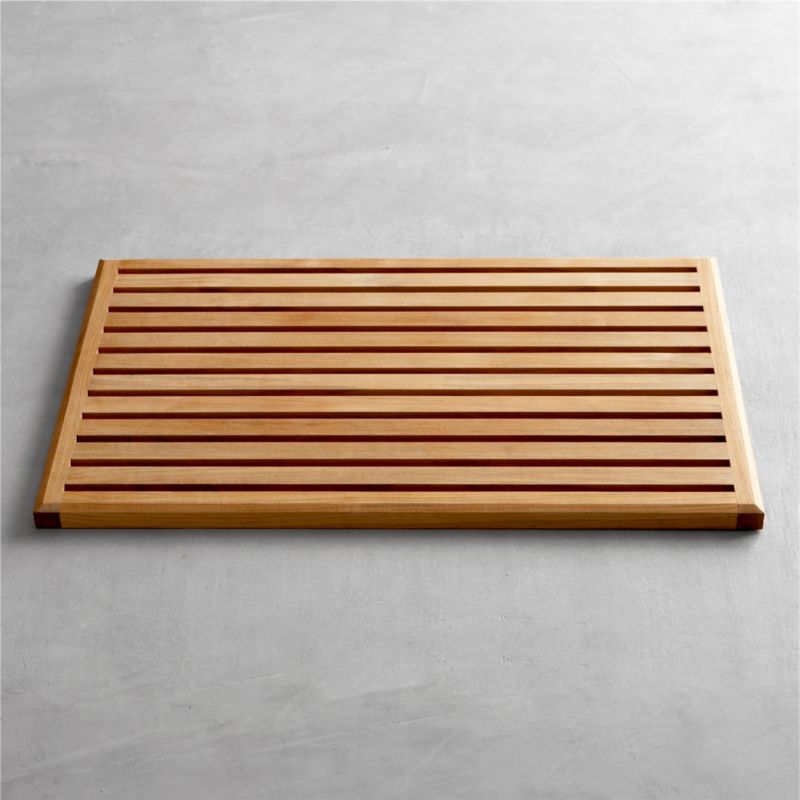 Teak Indoor/Outdoor Doormat 20"x32"