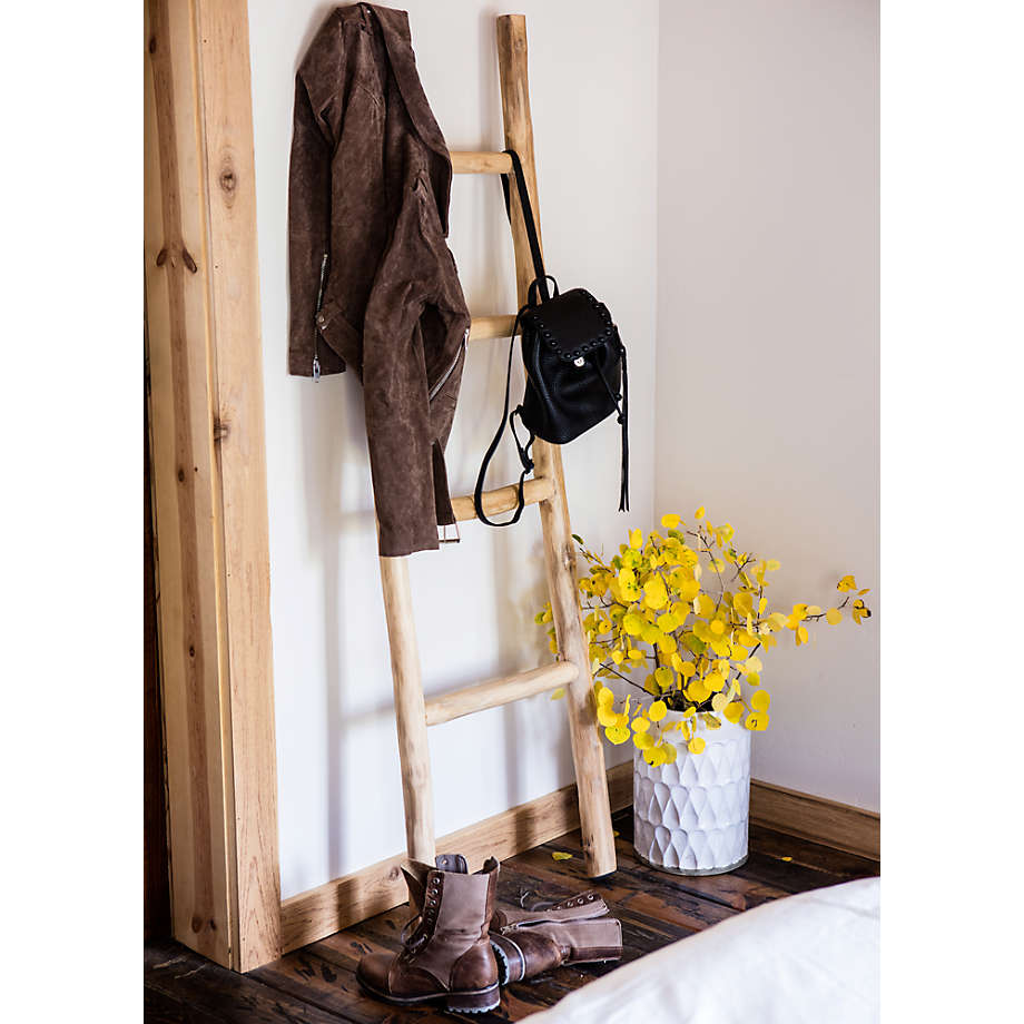 Teak blanket ladder hot sale