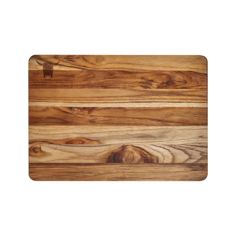 Teakhaus Essential Set of 3 Cutting Boards with Stand - image 3 of 6