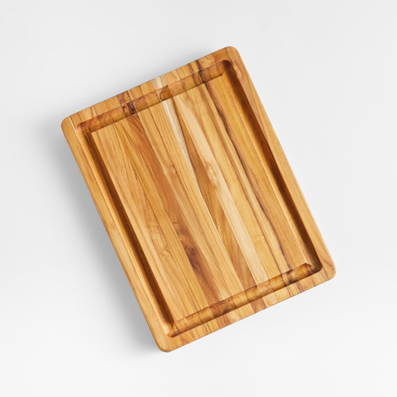 Teakhaus Edge-Grain Professional Cutting Board with Hand Grips 16"x12"