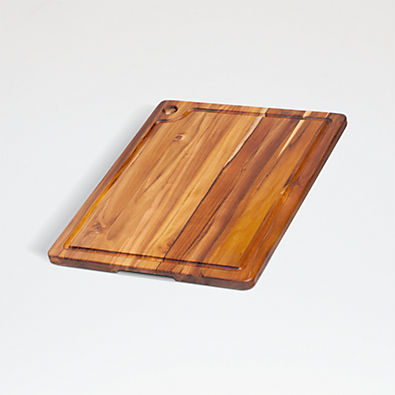 View Teakhaus Rectangular 18"x14" Cutting Board with Juice Canal details