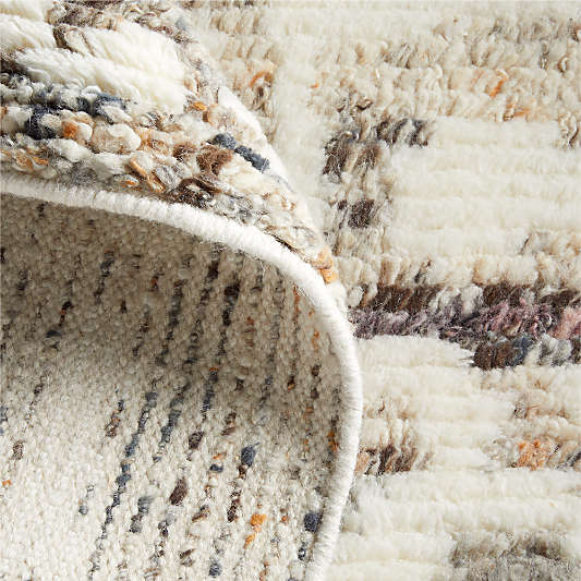 Telluride Wool Hand-Knotted Tan Rug Swatch 12"x18"