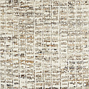 Orly Wool Blend Textured Cream and Grey Area Rug 6'x9'