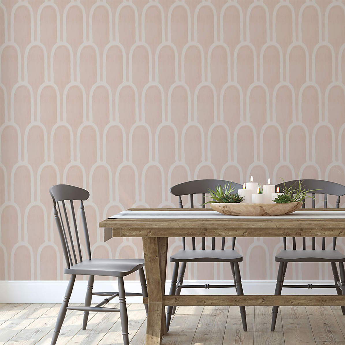 The Perfect Stripe Wallpaper in Light Pink  Striped wallpaper, Doll house  wallpaper, Fabric wallpaper