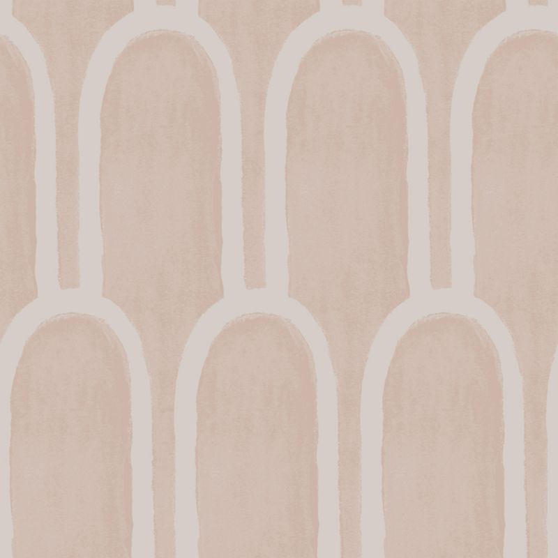 Tempaper Queen Emma Pink Kids Peel and Stick Wallpaper - image 5 of 8