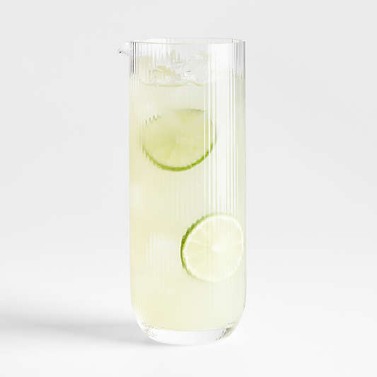 Symphony 47-Oz. Fluted Glass Pitcher