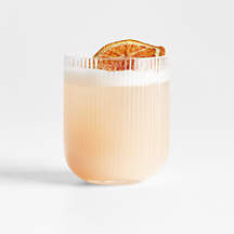 Symphony 8-Oz. Fluted Double Old Fashioned Glass + Reviews | Crate & Barrel