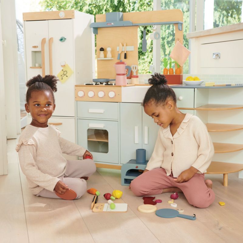 Tender Leaf La Fiamma Grand Kids Wooden Play Kitchen - image 7 of 13