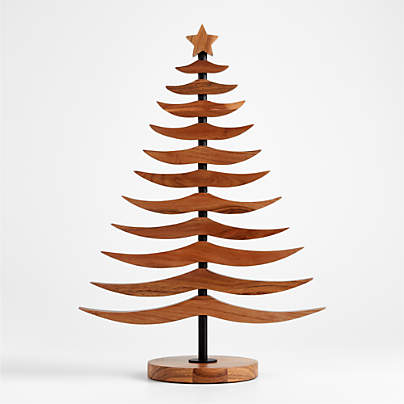 Warm Acacia Tannenbaum Christmas Ornament Tree 25"