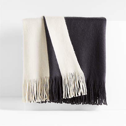 Crate barrel throw blanket new arrivals