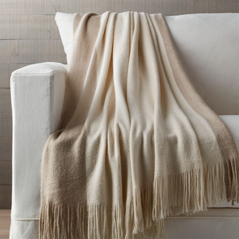 Tepi 70"x55" Natural Throw Blanket - image 5 of 12