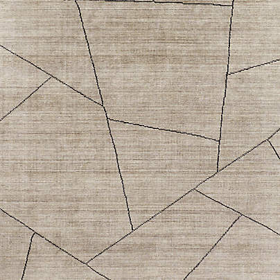 Teramo Performance Abstract Dark Taupe Area Rug 9'x12'