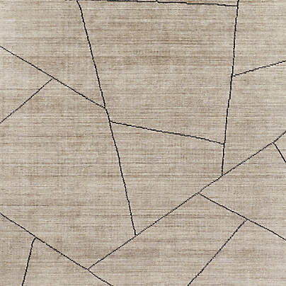 Teramo Performance Handwoven Abstract Dark Taupe Area Rug 9'x12'