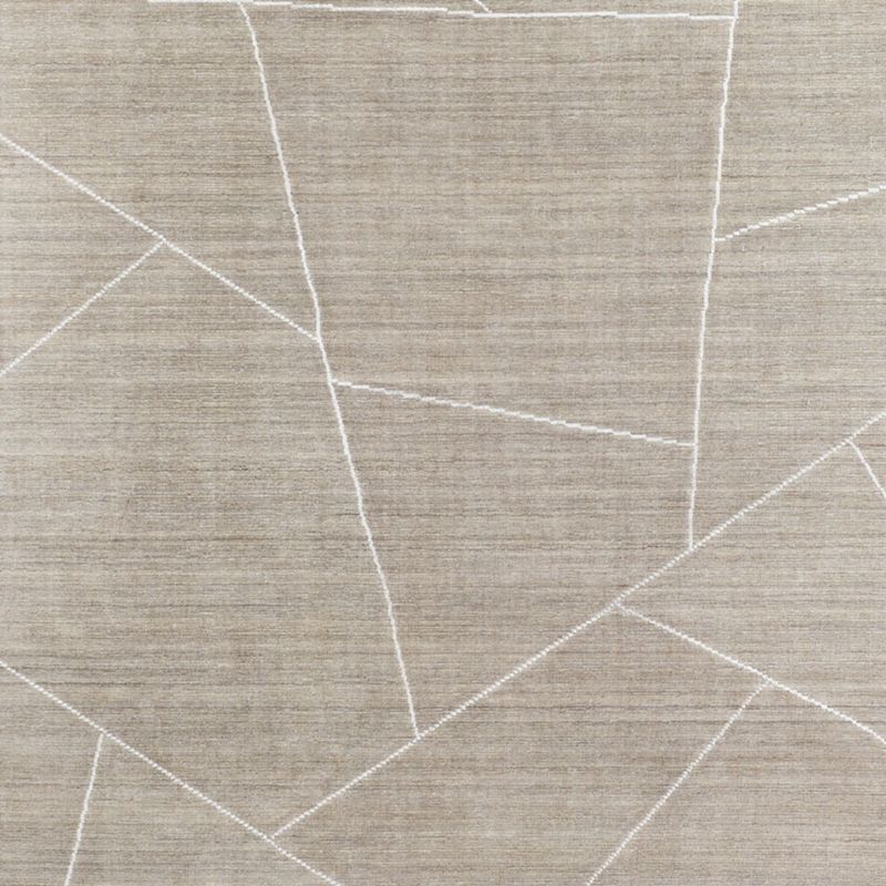 Teramo Performance Abstract Grey Rug Swatch 12"x18" - image 0 of 5