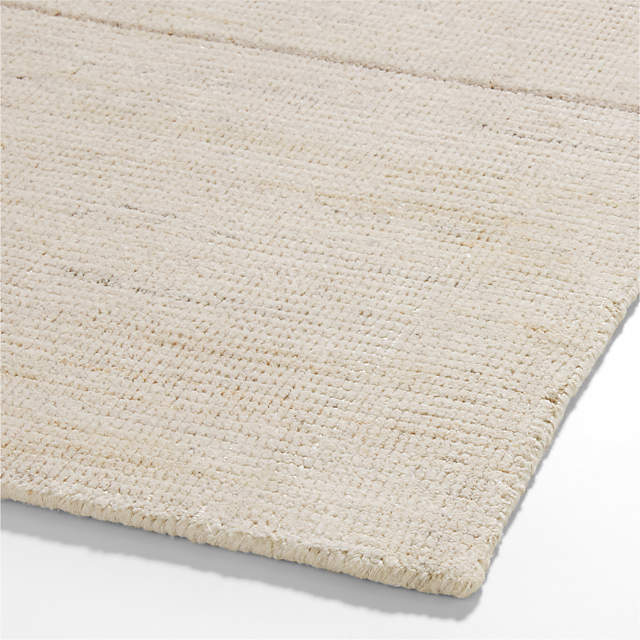 Macon Beige Chenille Rug 12x18 Swatch