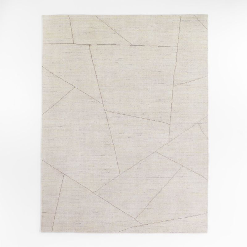 Teramo Performance Abstract Ivory Area Rug 10'x14' - image 2 of 5