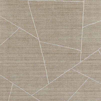 Teramo Performance Abstract Taupe Area Rug 9'x12'