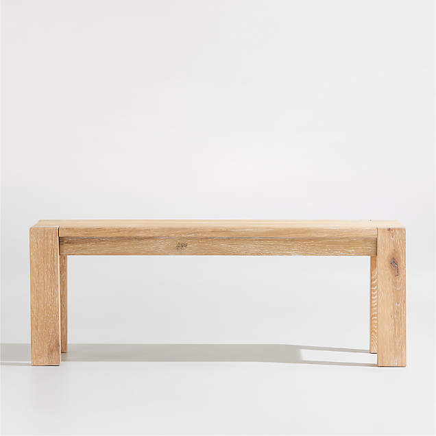 Paradox Modern Dining Bench Crate & Barrel Canada