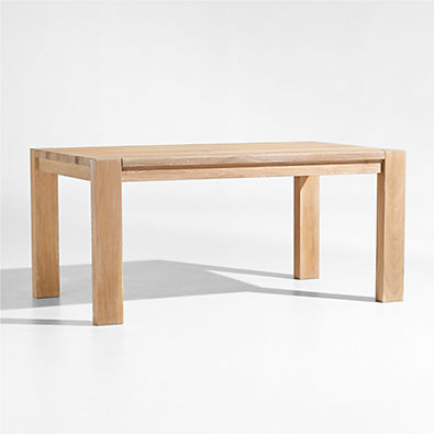 View Terra 65" Natural White Oak Solid Wood Dining Table details