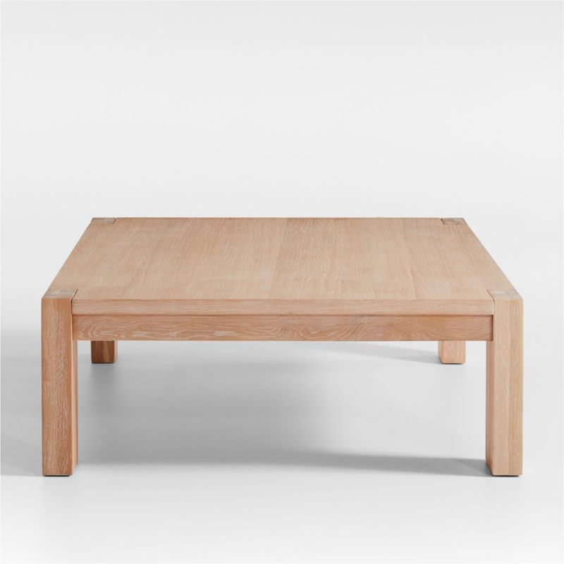 Terra Natural White Oak Wood 68" Rectangular Coffee Table - image 5 of 16