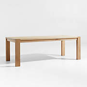 Yukon 80" Warm Acacia Live Edge Solid Wood Dining Table