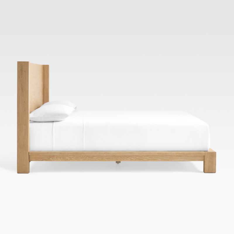 Terra Natural White Oak Wood King Bed - image 5 of 12