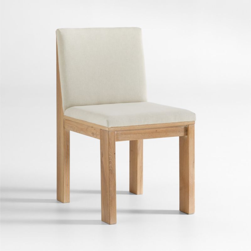 Terra Natural White Oak Solid Wood Dining Side Chair - image 4 of 8