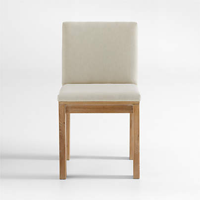 Terra Natural White Oak Solid Wood Dining Side Chair