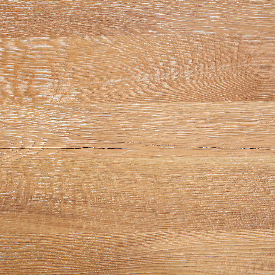 Crate&Barrel Terra 65" Natural White Oak Solid Wood Dining Table